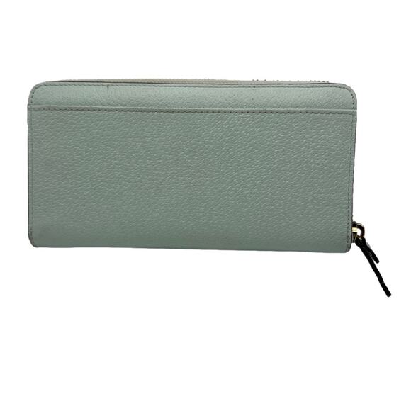 KATE SPADE New York Mint Green Zip Around Wallet - Picture 2 of 9